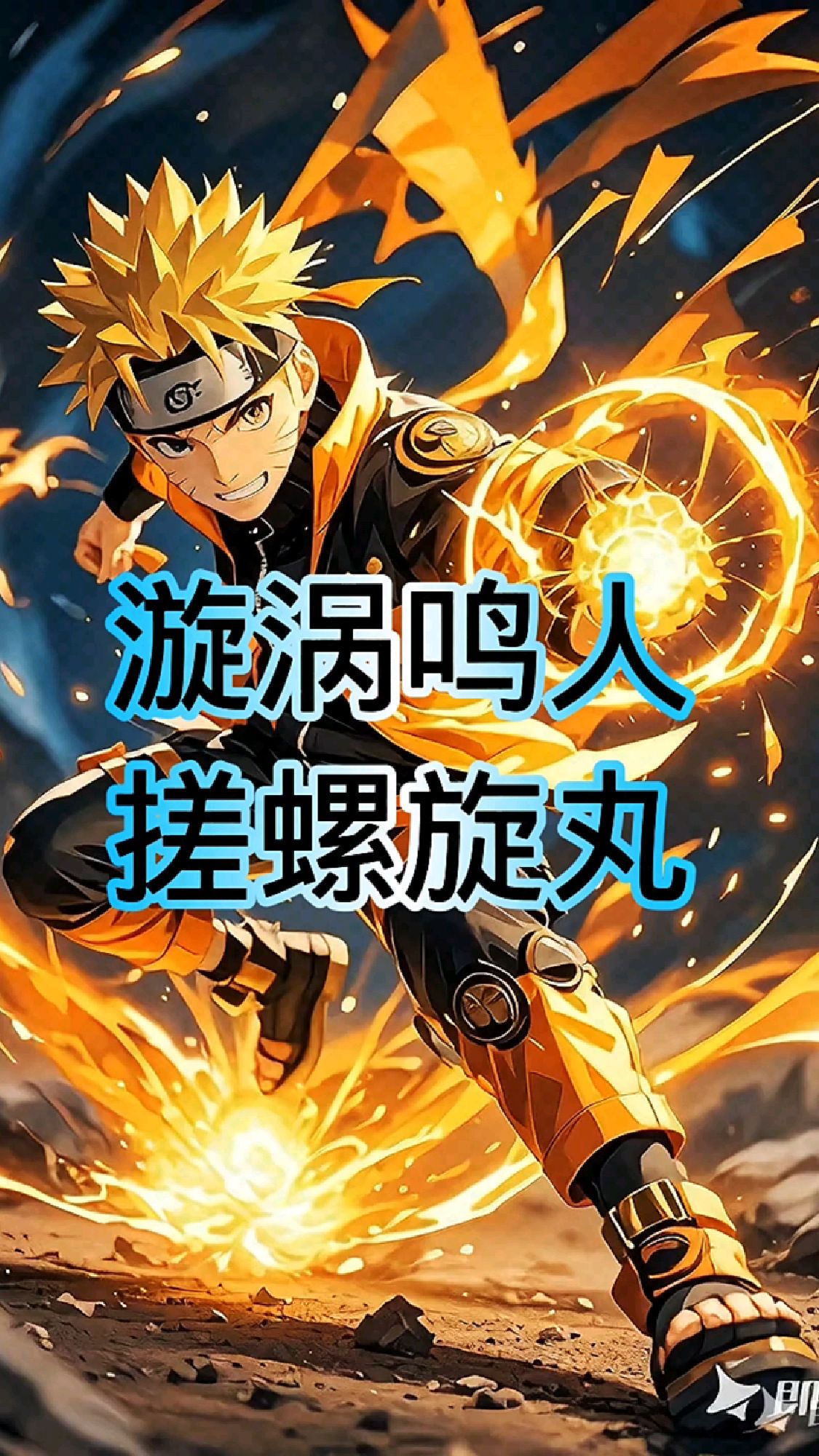 漩涡鸣人搓螺旋丸