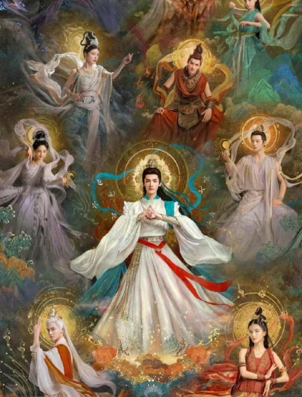 目前最服的还是《#长月烬明# 》十二神的海报非常震撼的海报 ​