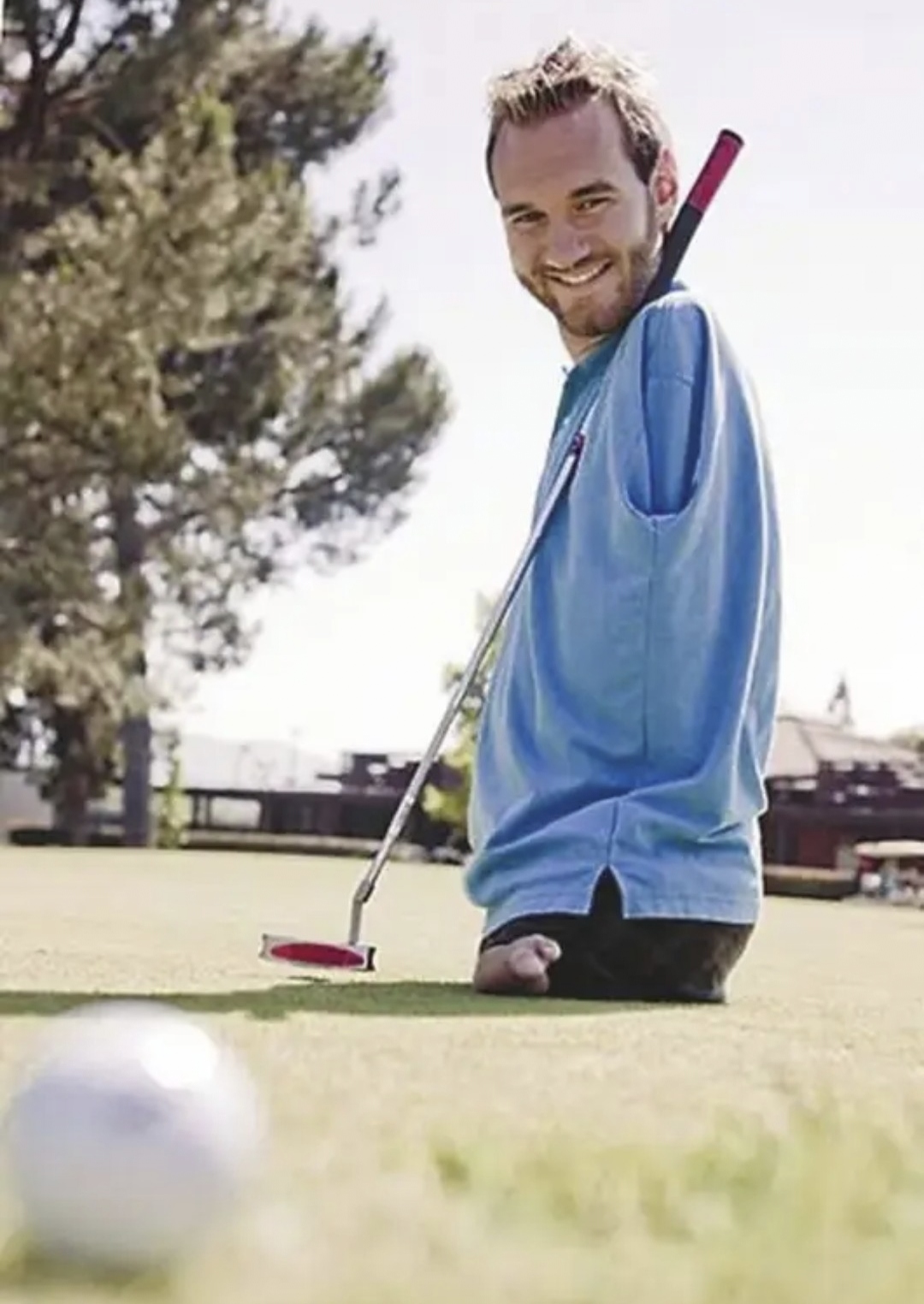 听完尼克胡哲的故事产生的感想: