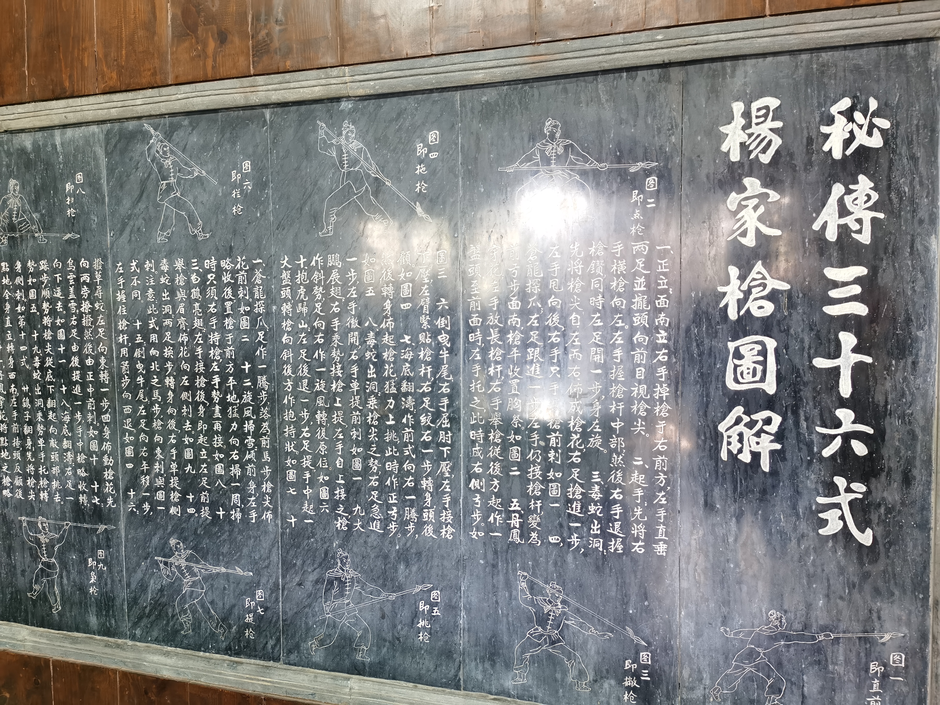 杨家枪教学图片