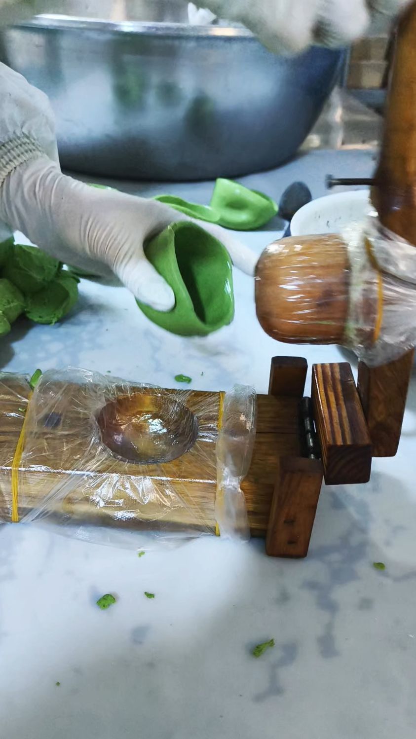 艾叶青团压皮模具