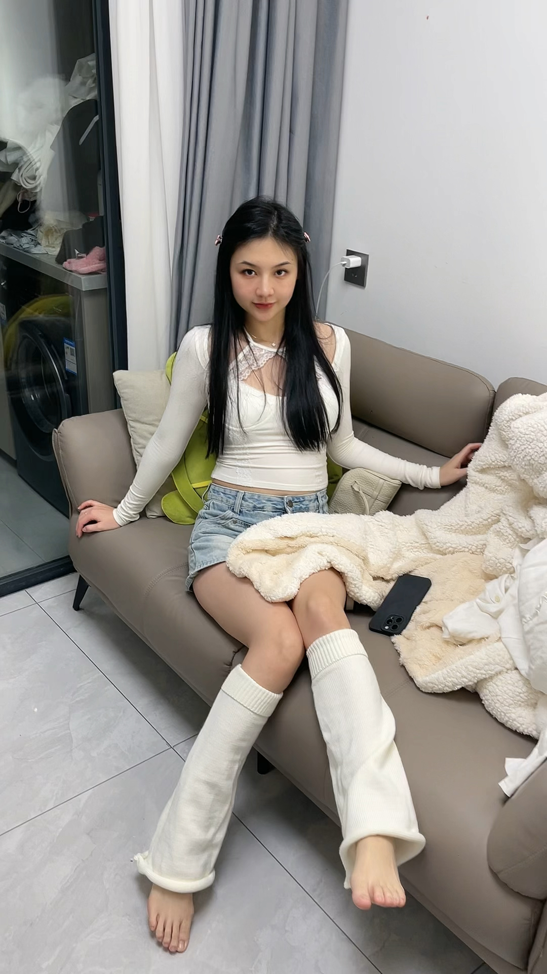 这个模特好漂亮啊