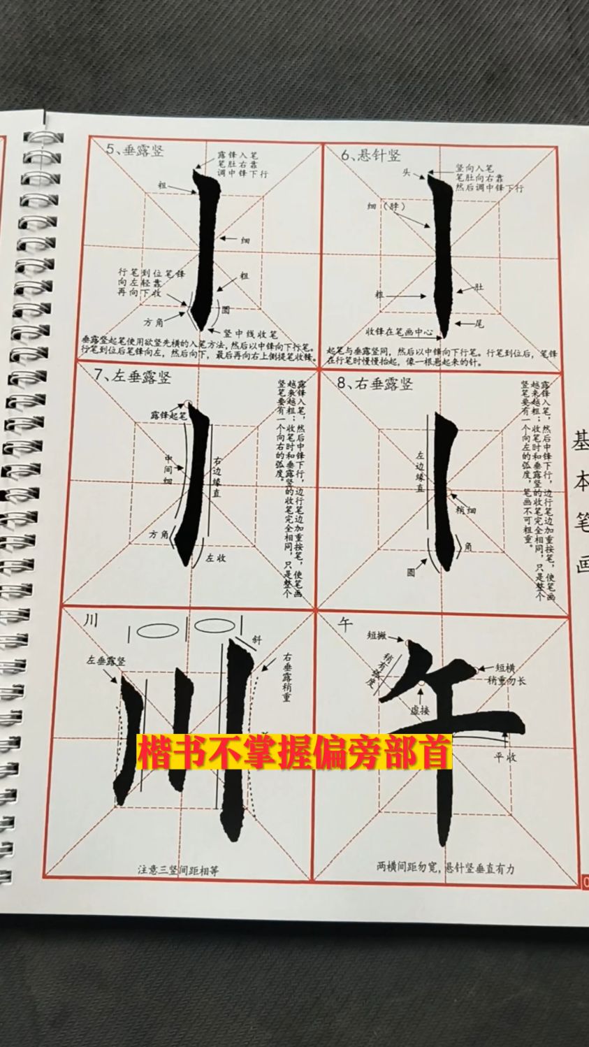欧体楷书入门教程,一本在手学楷无忧