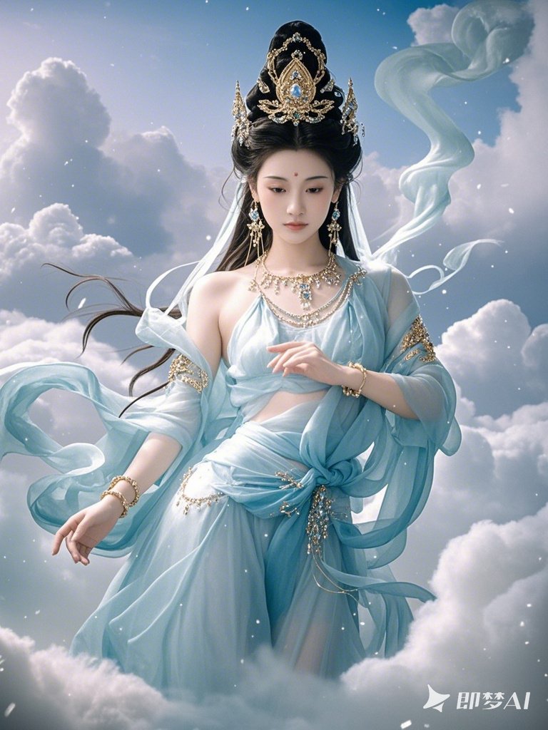 仙堕凡尘清冷孤傲的仙子