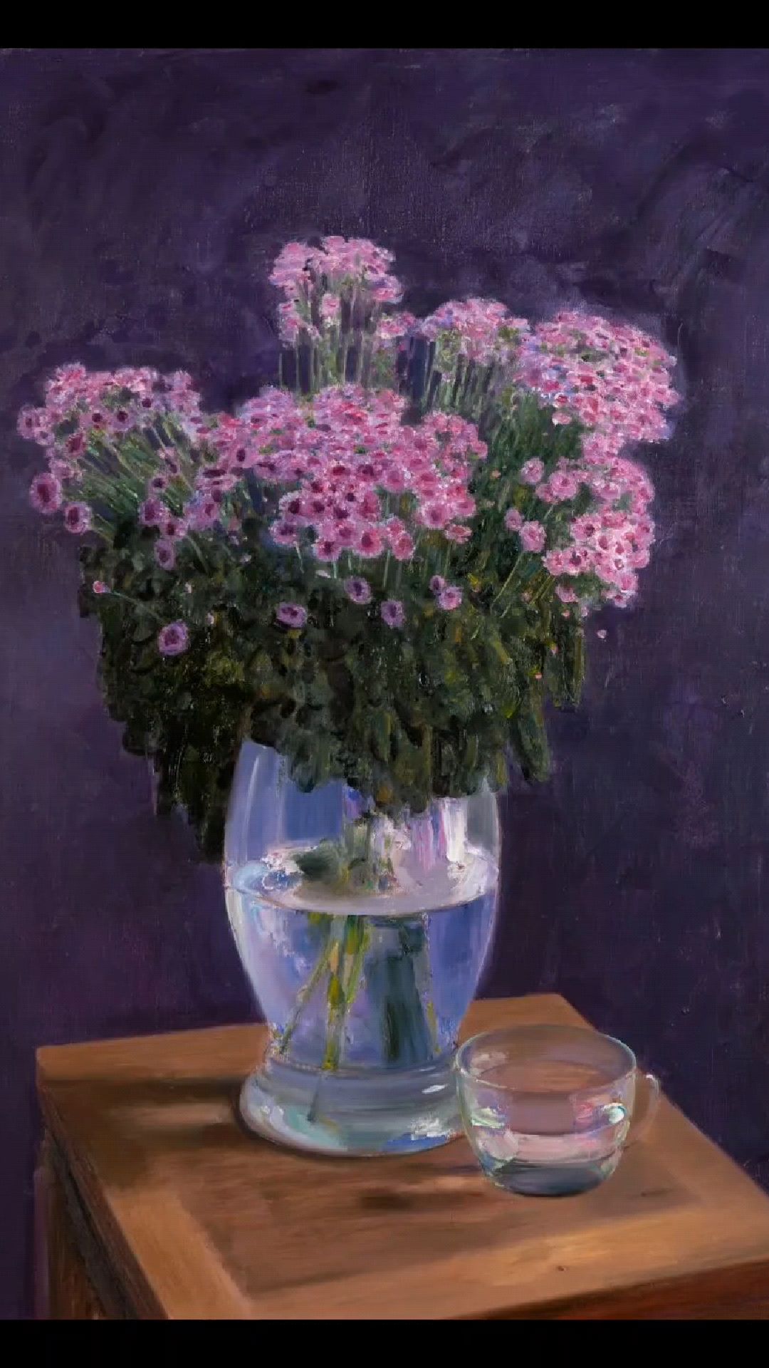 王力克油画花卉欣赏