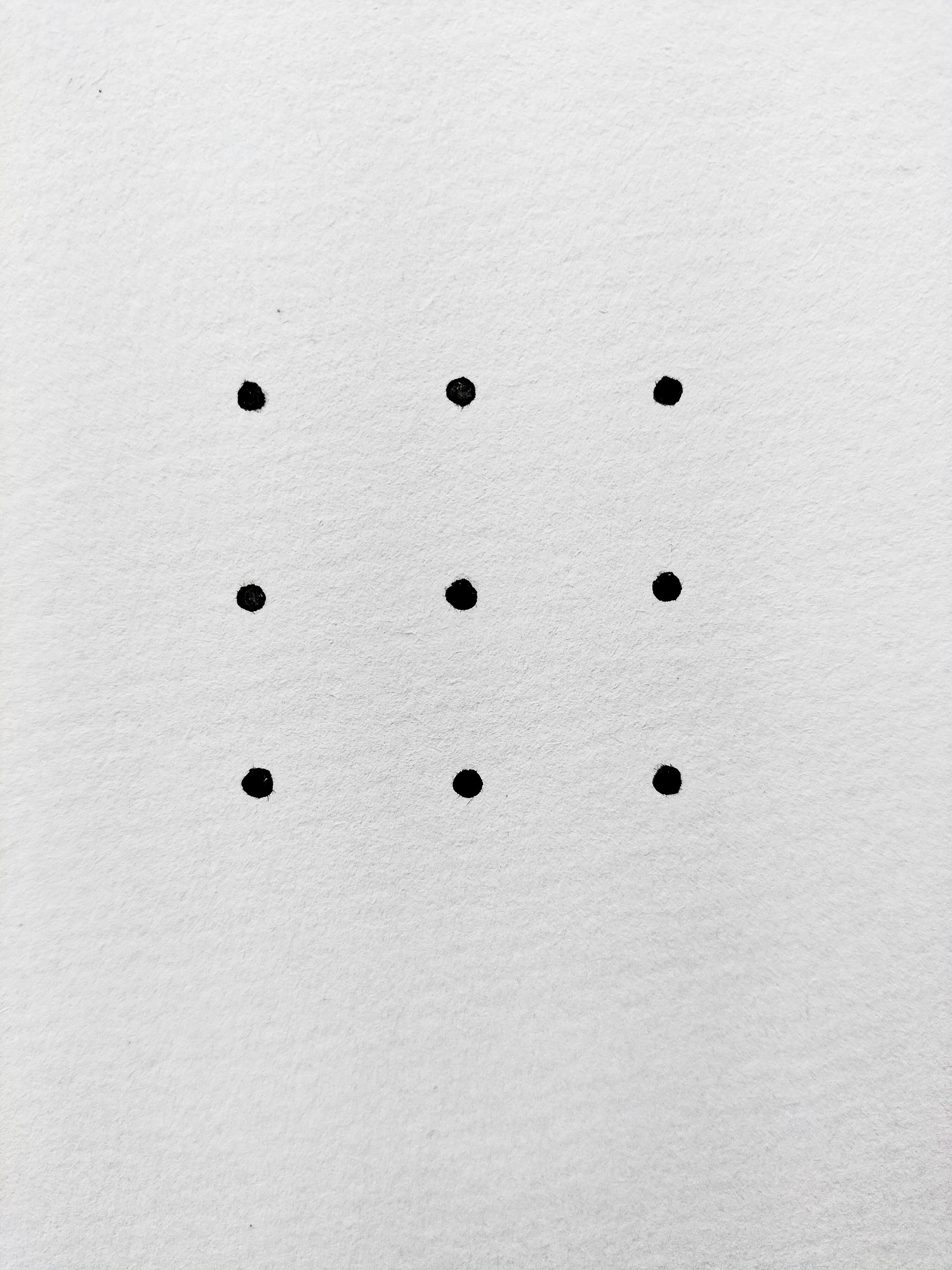 如图,一笔画出4根直线,把9个点连接起来,你能做到吗?