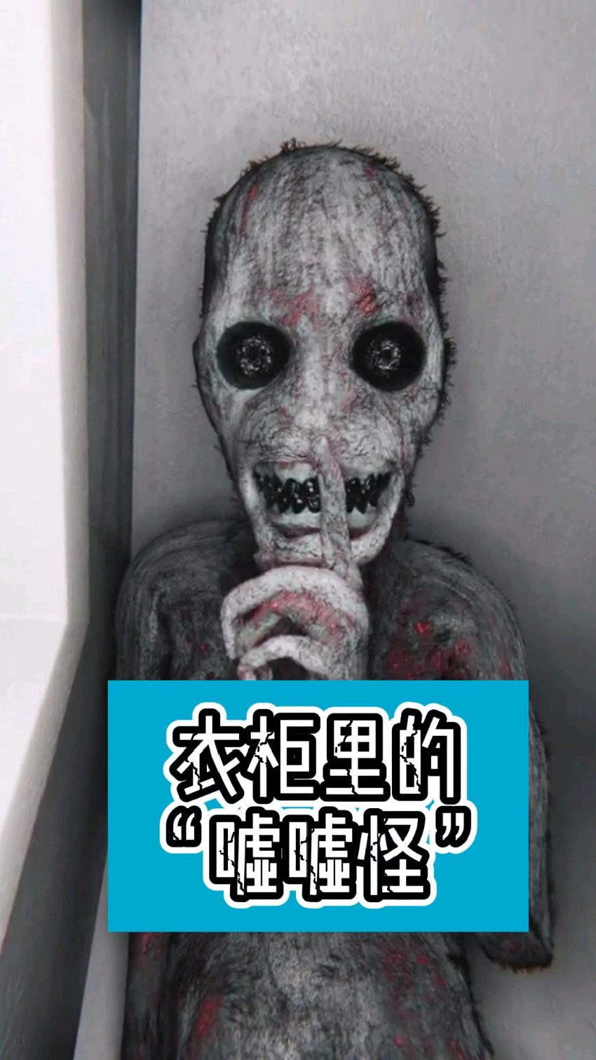 都市传说中,有一种名为嘘嘘怪的怪物,就喜欢躲在衣柜里