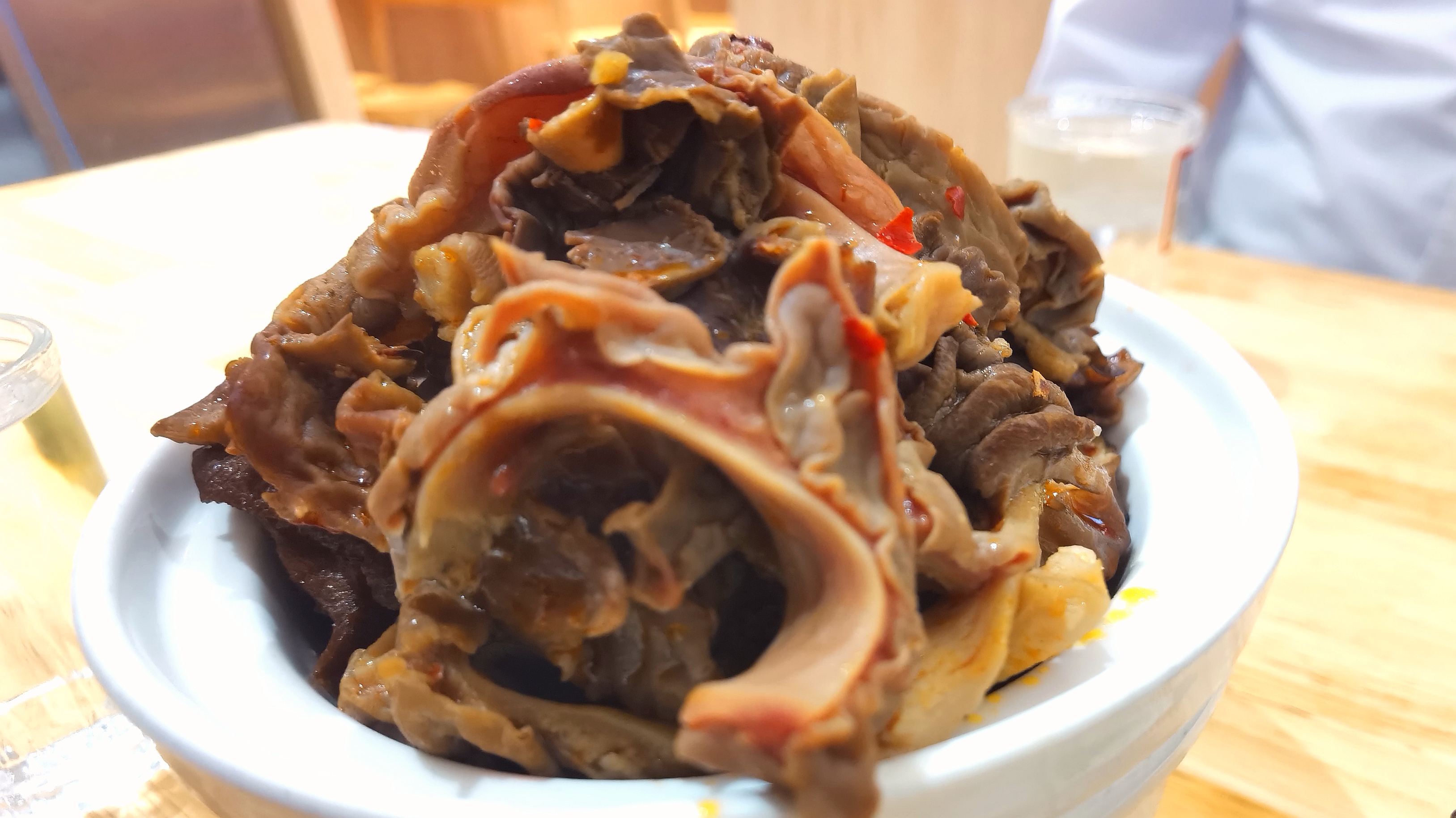 牛散带就是牛的皱胃,用来储备食物的那个胃