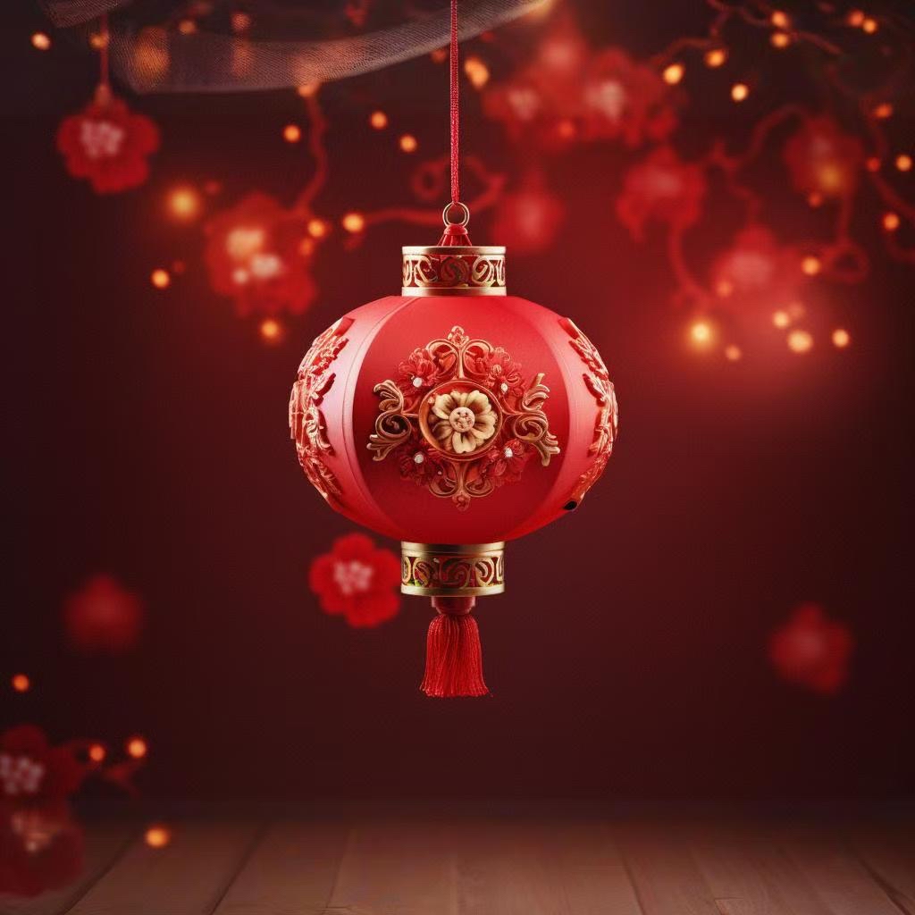 50岁以上的网名,中老年微信名字,喜庆吉利灯笼头像