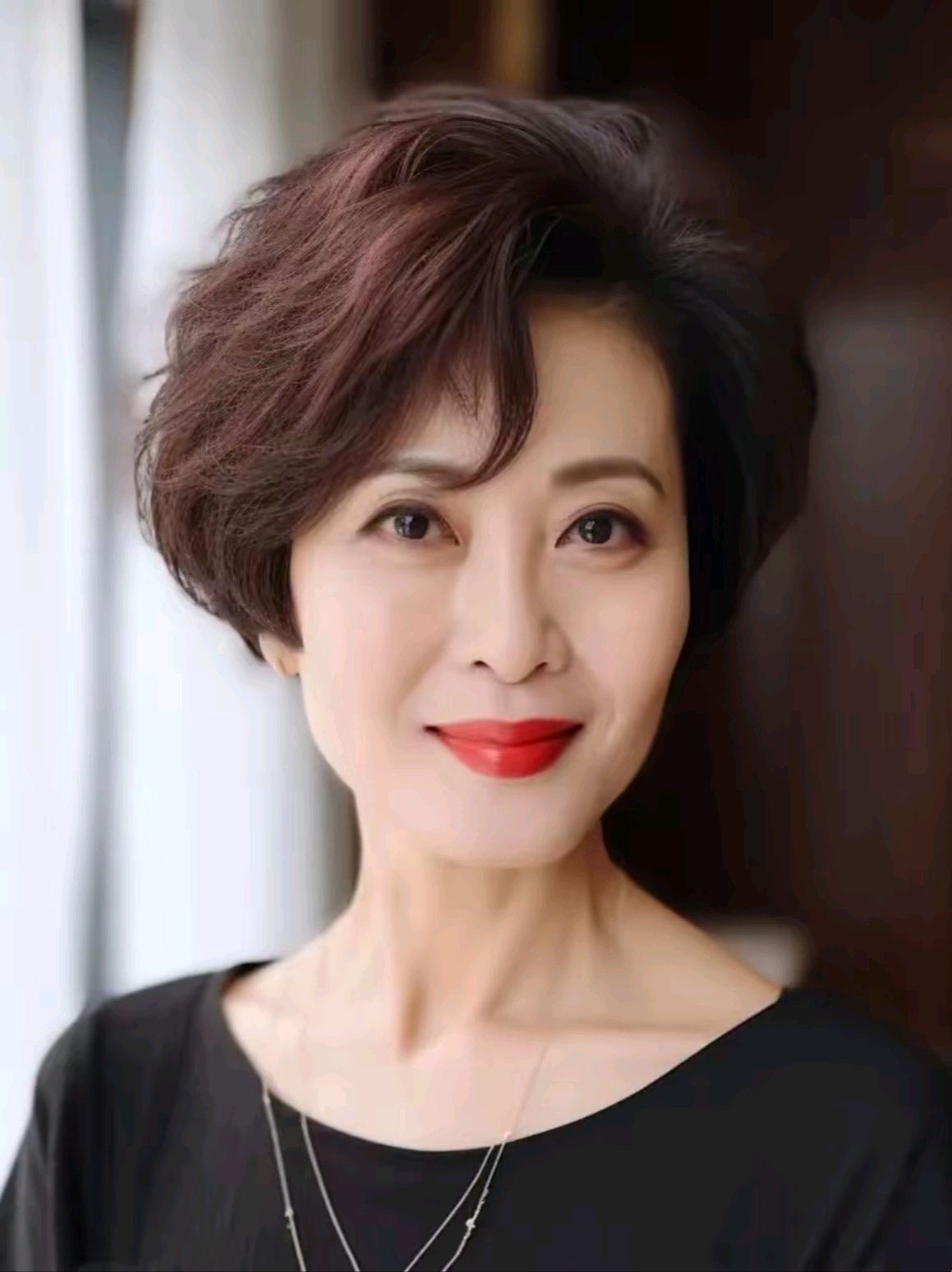 中老年阿姨的首选发型,洋气,利落,气质佳!不惧年龄,保持美丽
