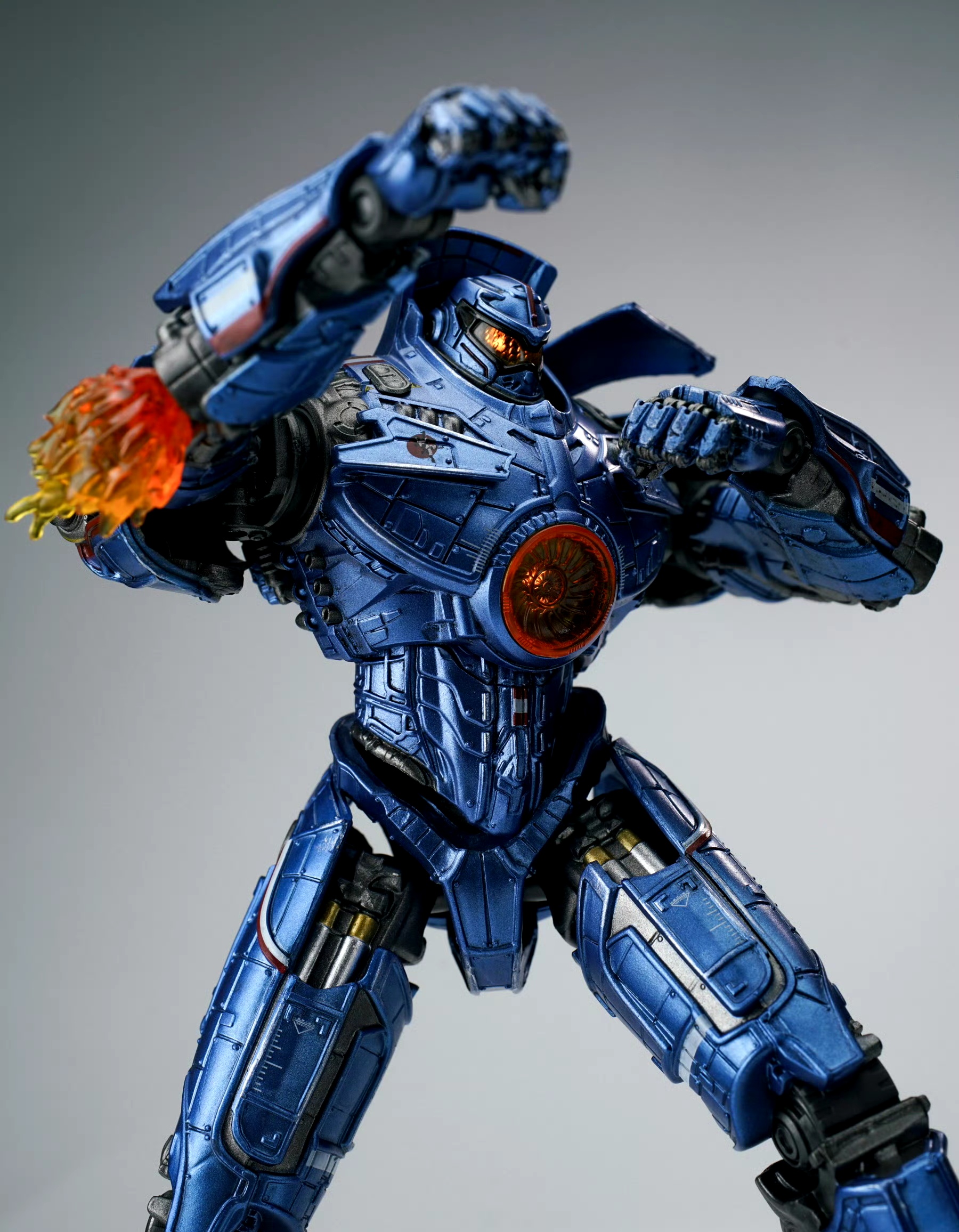 模型欣赏:灵机魂 环太平洋 危险流浪者,延续前作优秀的齿轮关节手感