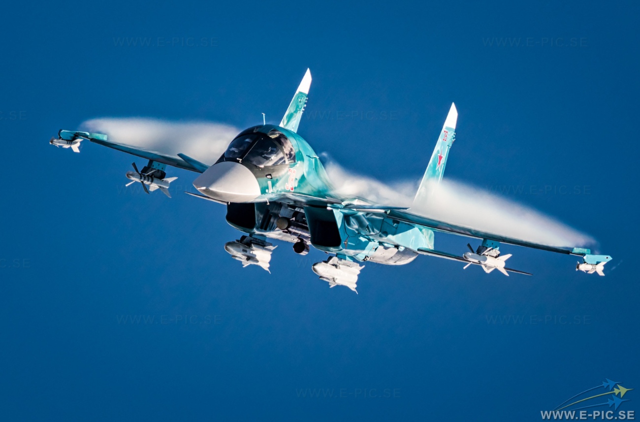 战机欣赏:分享一组俄罗斯空天军装备的苏