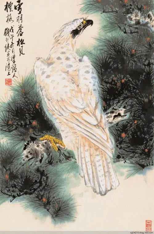 名家:钱行健写意作品赏析