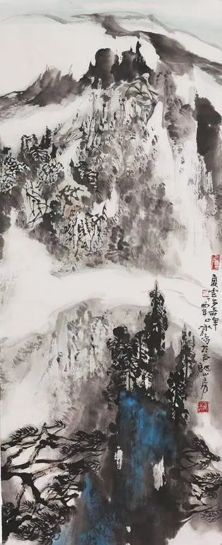 名家李承志山水作品赏析