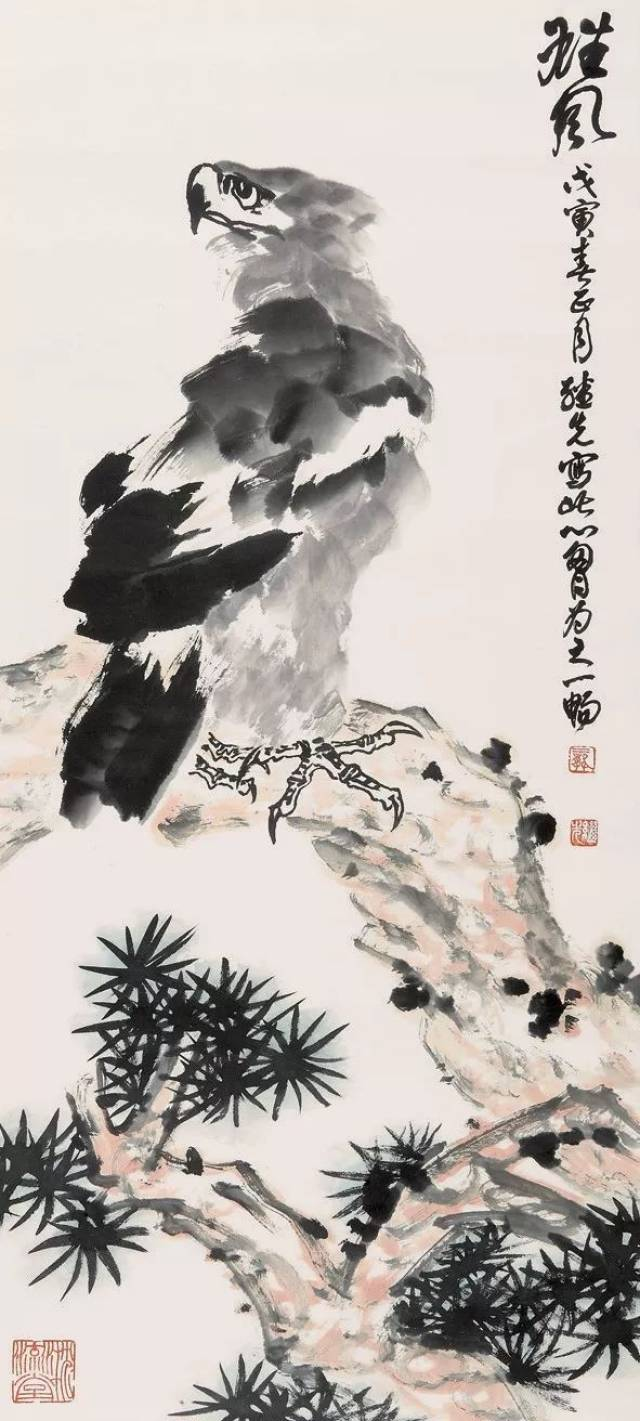 当代海派名家大写意花鸟画作品赏析