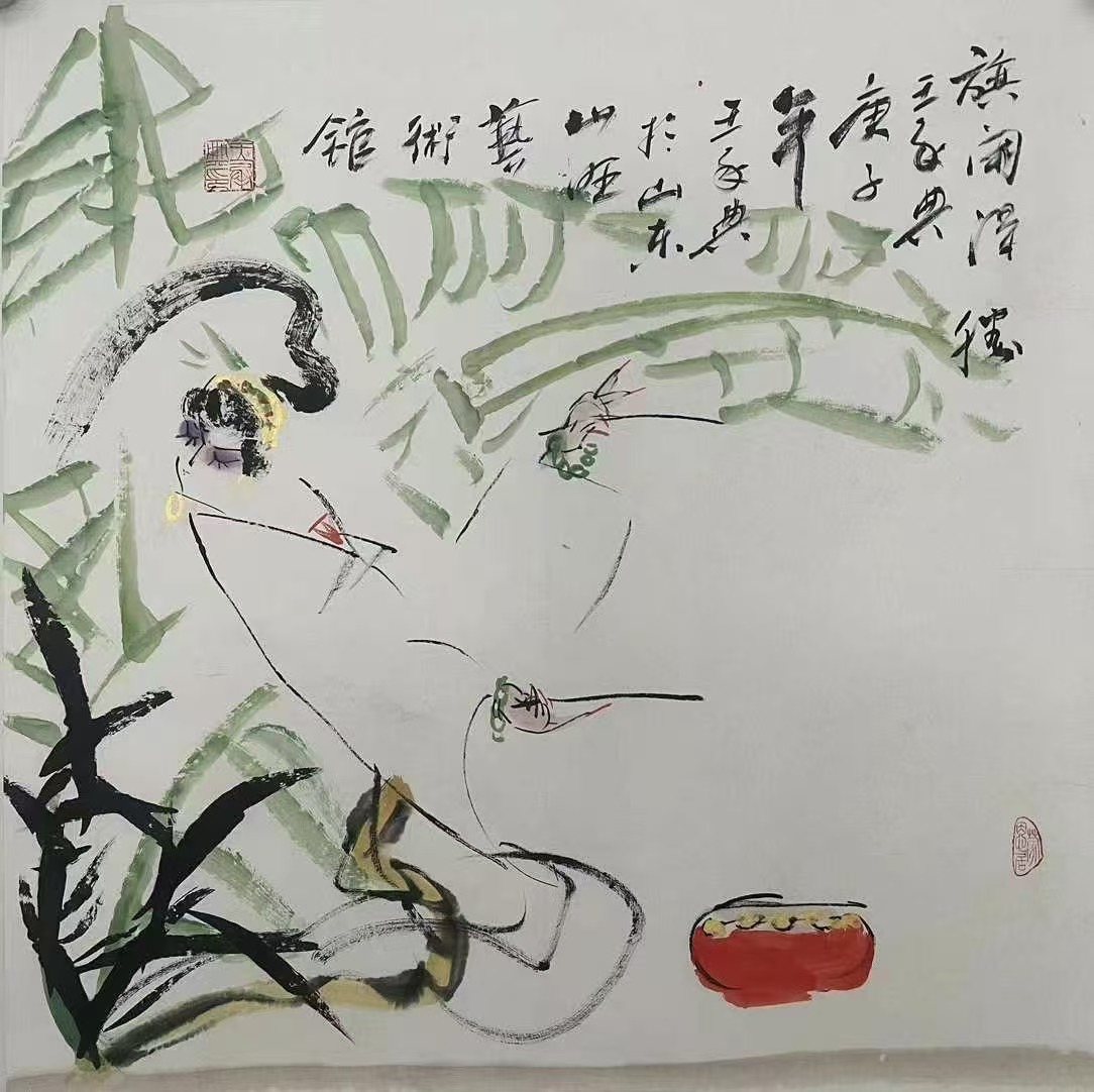 王承典减笔画作品欣赏