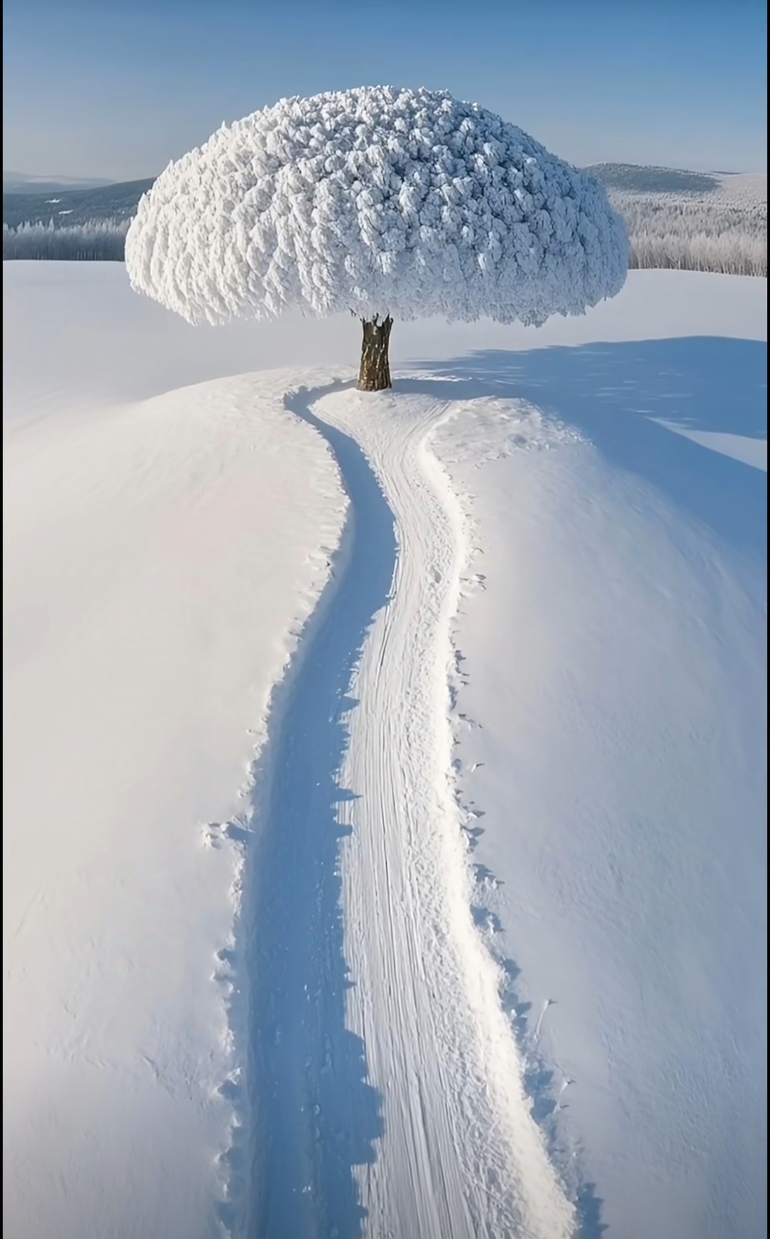 踏入仿若梦幻的冰雪天地,雾凇盛景如诗如画,琼枝玉树令人目眩神迷
