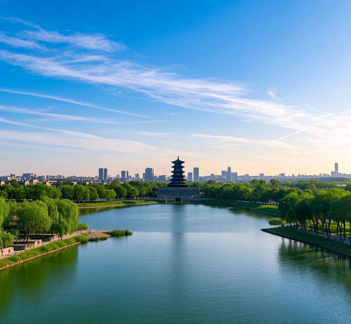 探秘西安昆明池遗址公园:历史与自然的交融