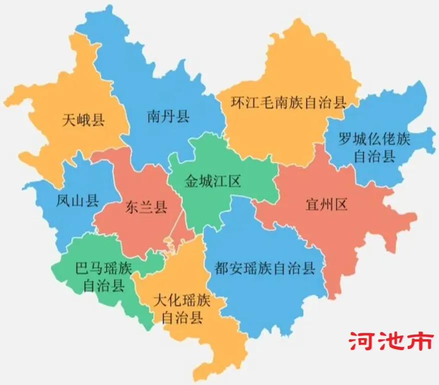 罗城地图高清版图片