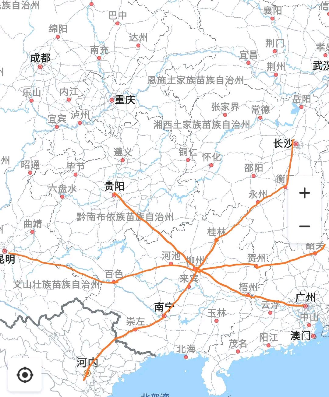 柳州轻轨2号线线路图图片