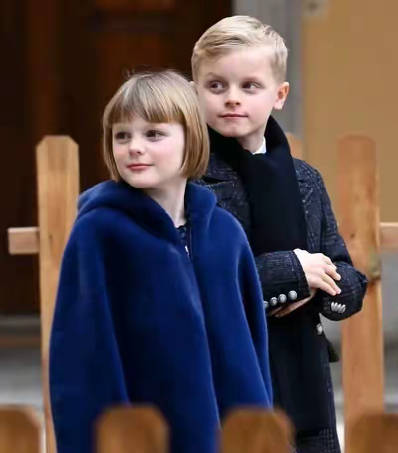 他们有着如阳光般灿烂的金发,灵动的大眼睛粉嘟嘟的