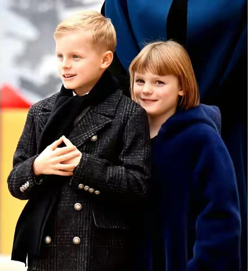 他们有着如阳光般灿烂的金发,灵动的大眼睛粉嘟嘟的