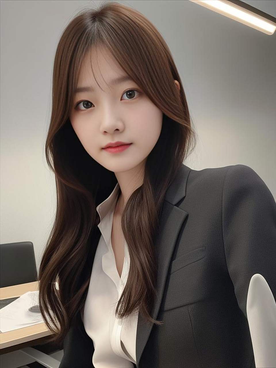 职业装好看吗?#美女# #养眼美女
