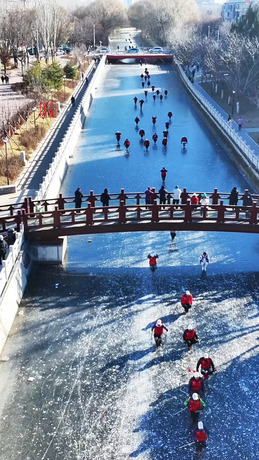 辽阳市护城河图片