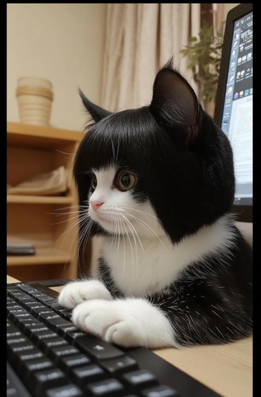 人们口中常说的夜猫子夜猫子,图片当中的这只小猫咪,它的样子真的是