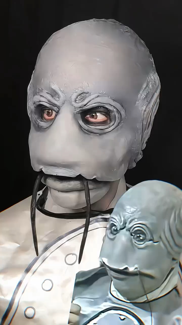 西游记鱼精奔波霸仿妆