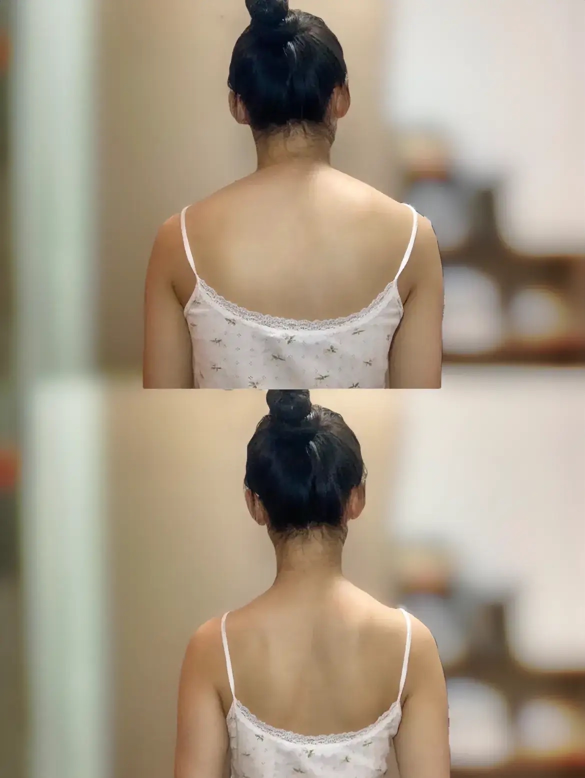 同一件衣服,从"虎背熊腰"秒变"少女背",她是怎么做到的呢?