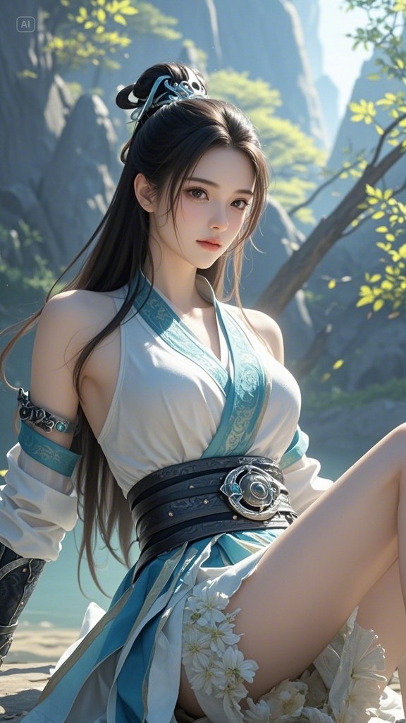 可爱国风女刺客