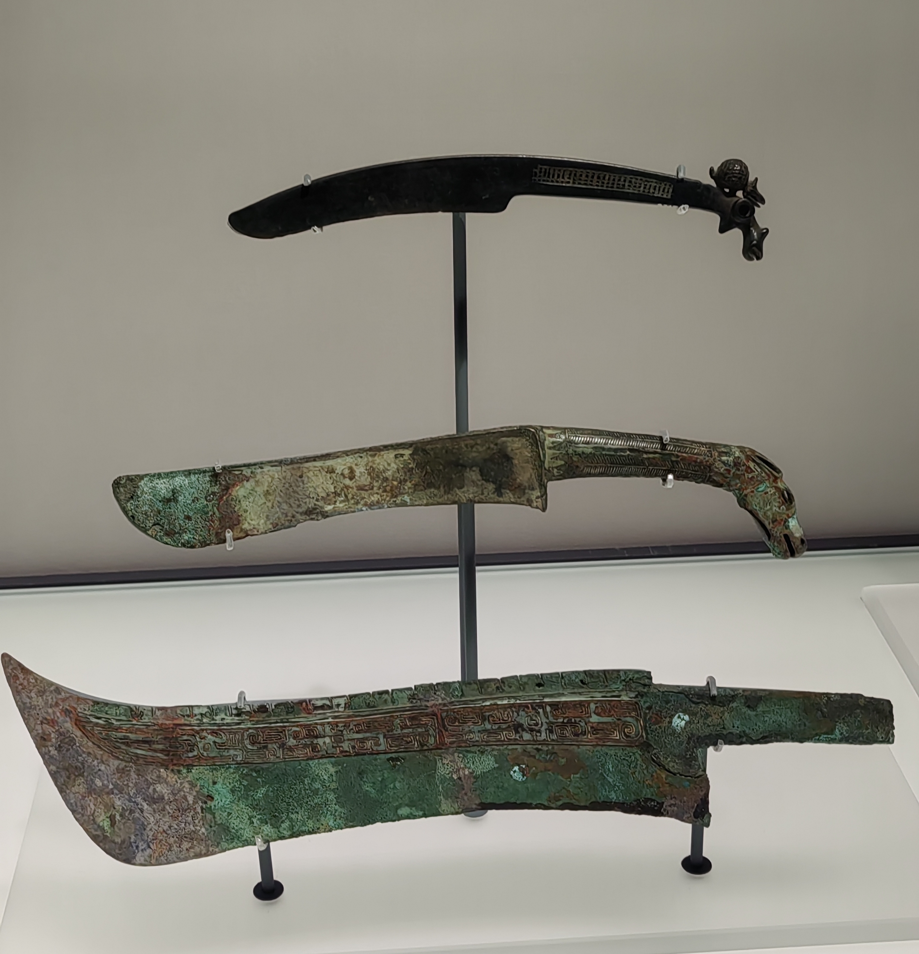 商朝武器商朝的兵器戈兵器青铜器兵器图片青铜器时代的武器滕州前掌大