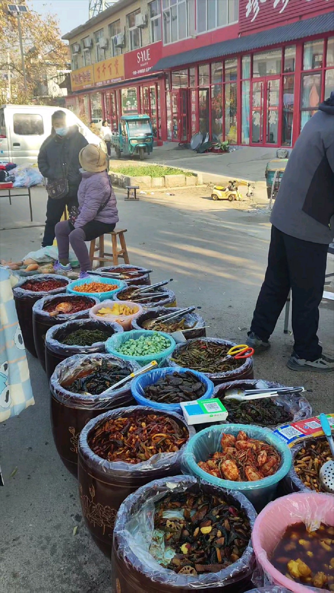 山东省德州市齐河祝阿镇,黄河边上的农村大集,应有尽有太方便了