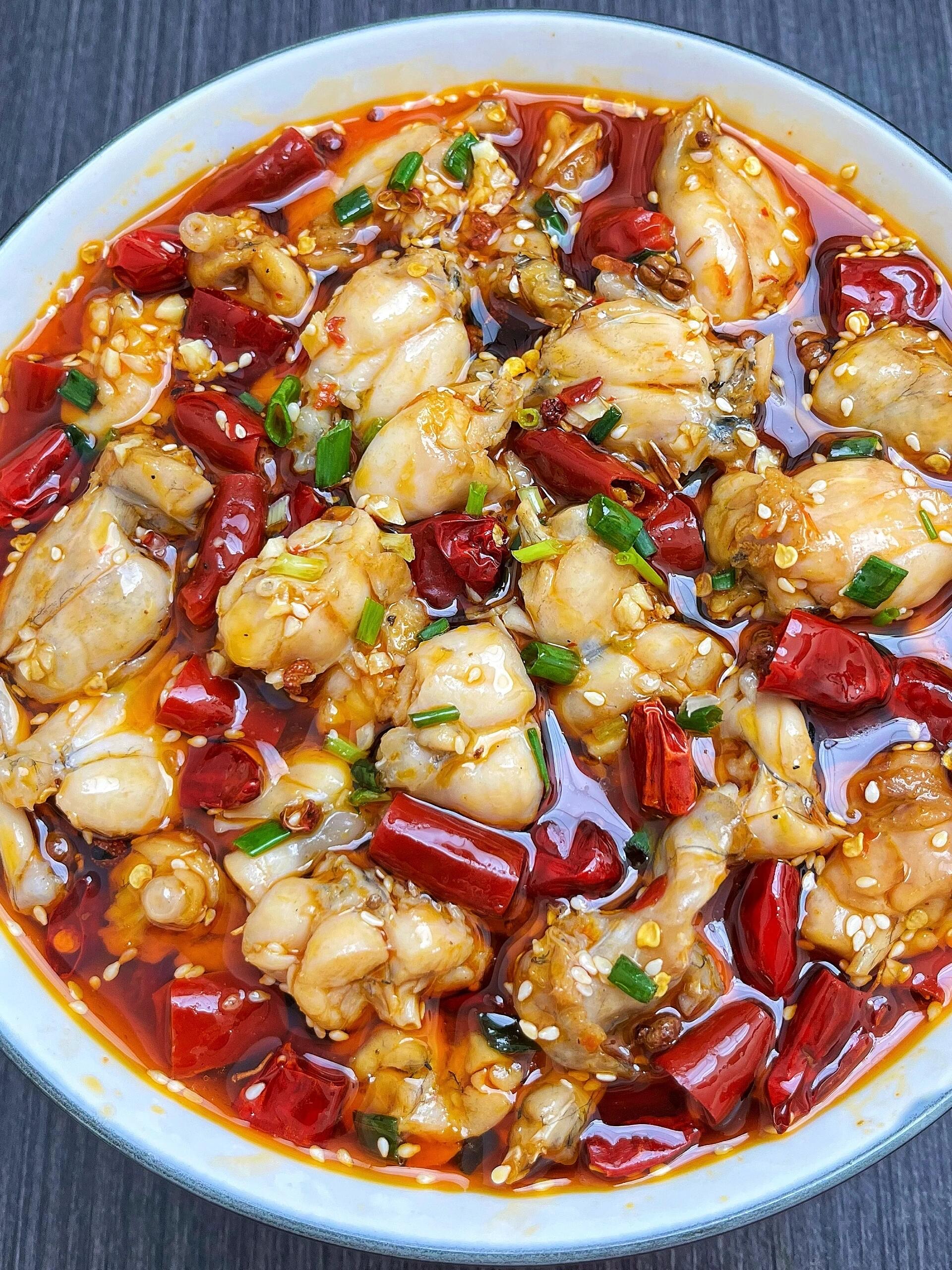 牛蛙这样做 麻辣过瘾