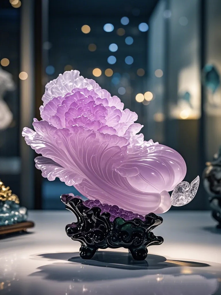 白菜百财,翡翠玉石大白菜 好看的翡翠玉石大白菜,真的好喜欢!