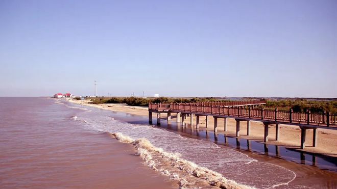 中国无棣贝壳堤岛,大海遗留的珍宝,独一无二的古贝壳滩脊海岸