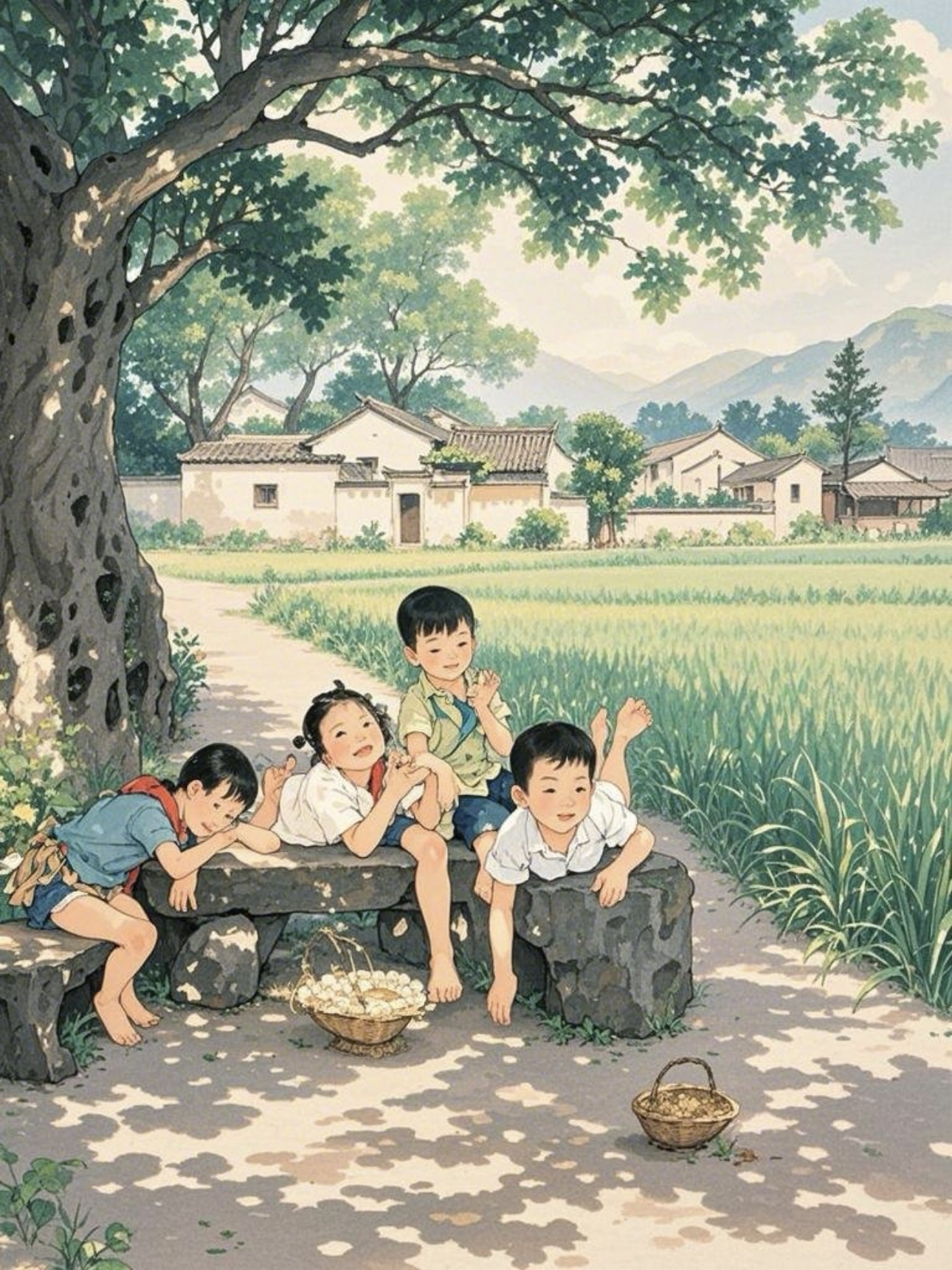 儿时的快乐时光