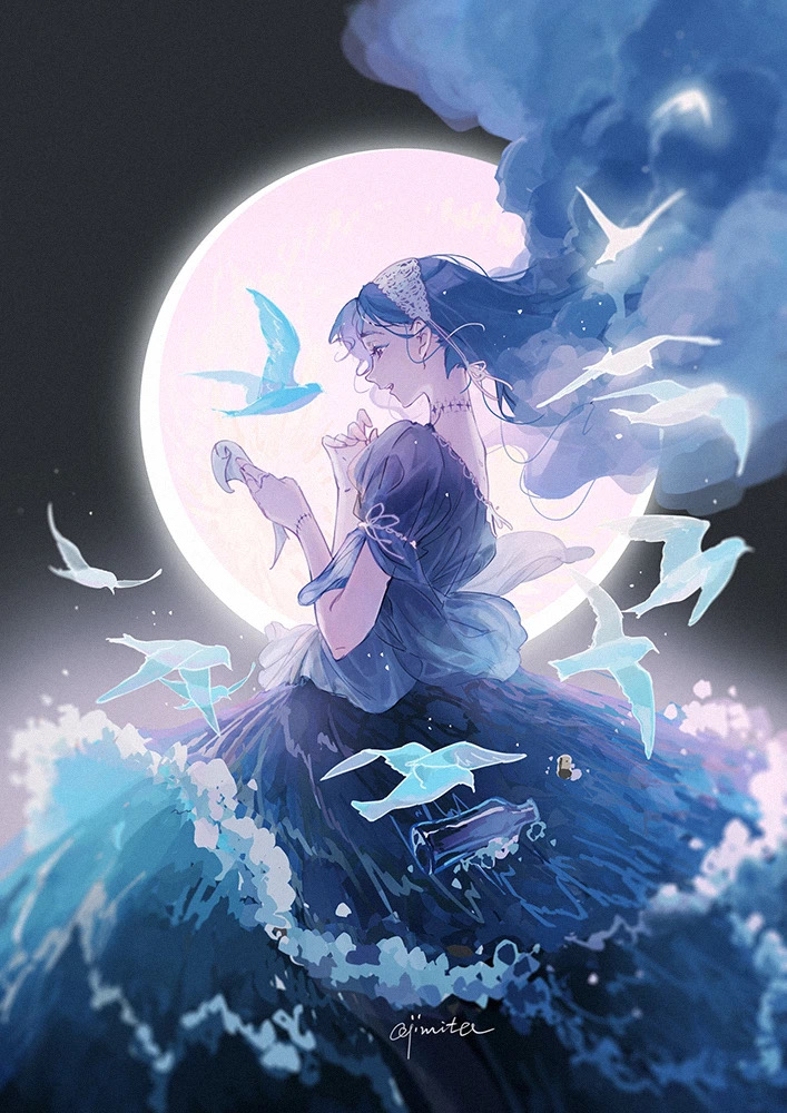 画师:ajimita#绝美插画#