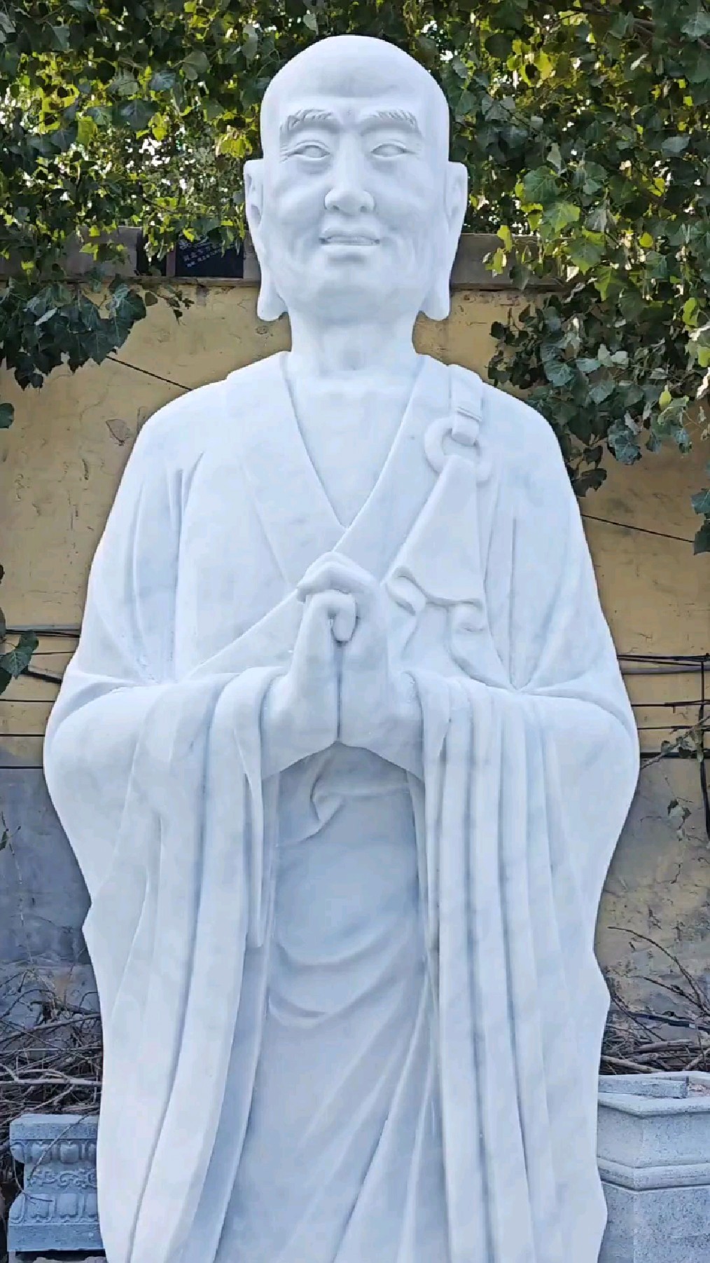 汉白玉石雕佛像雕塑