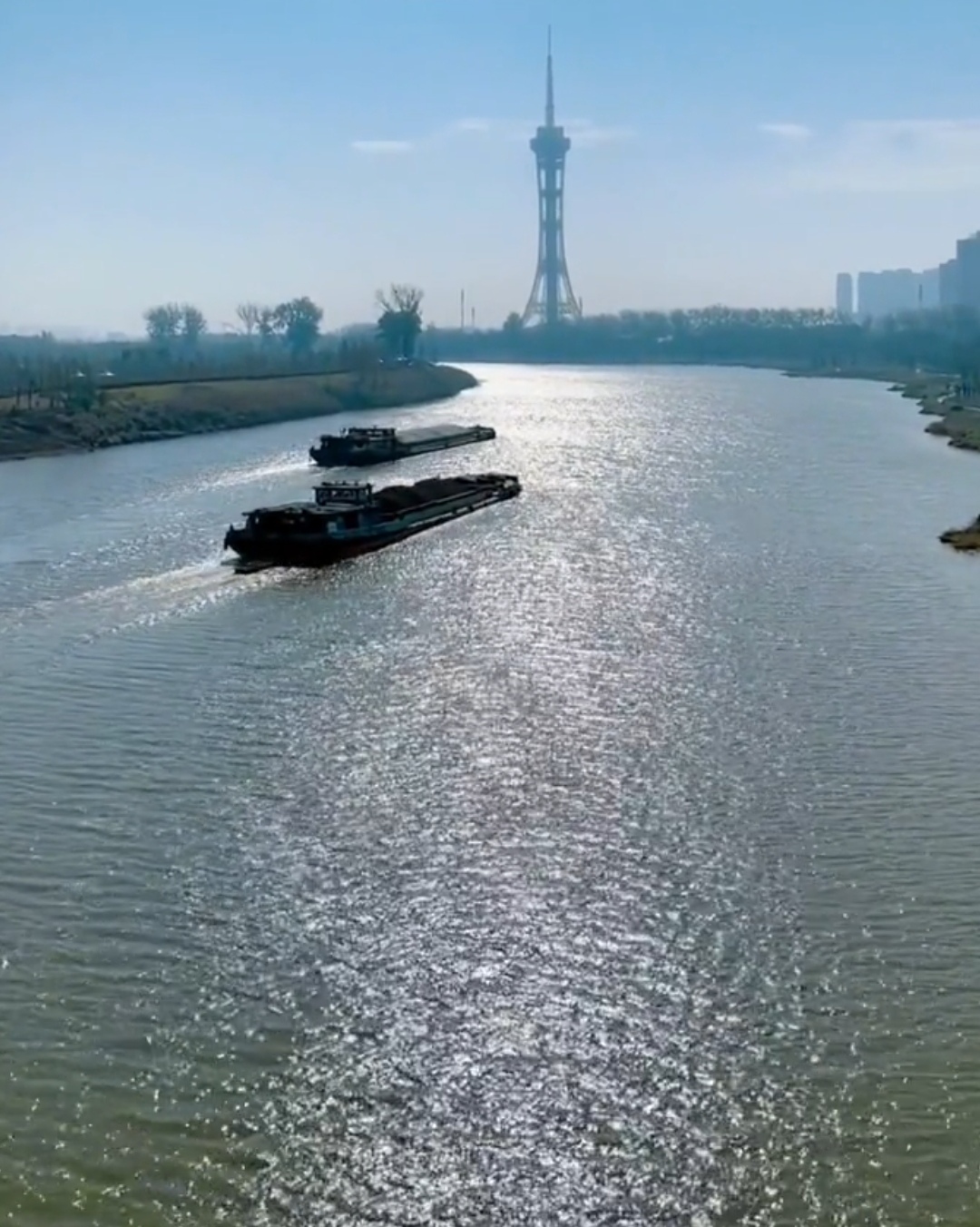 安徽阜阳的大运河