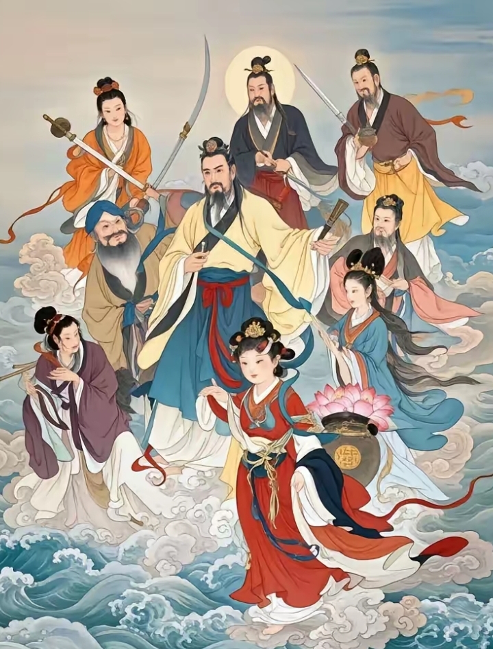 分享:八仙过海图