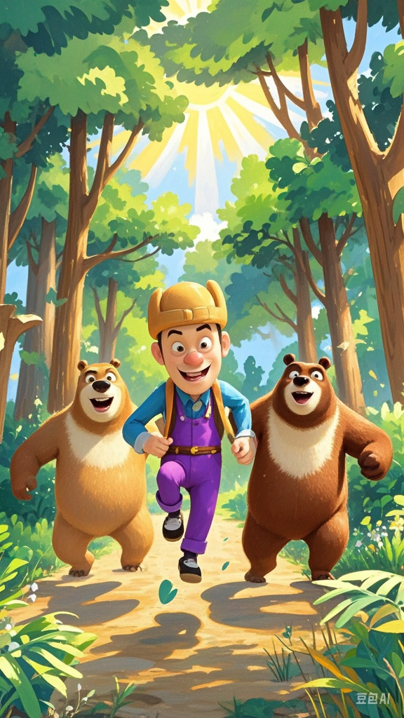 搞笑光头强和熊大熊二的日常#动态连更挑战