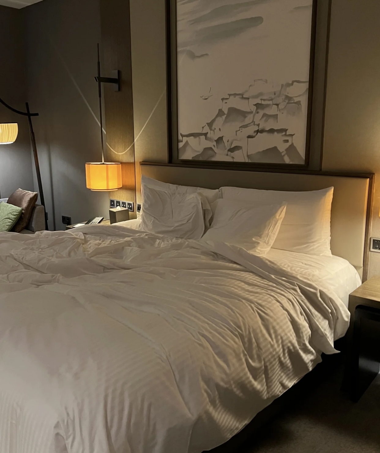 唉,现在的酒店设计师是不是觉得每位客人都自带"夜间视力"呢?
