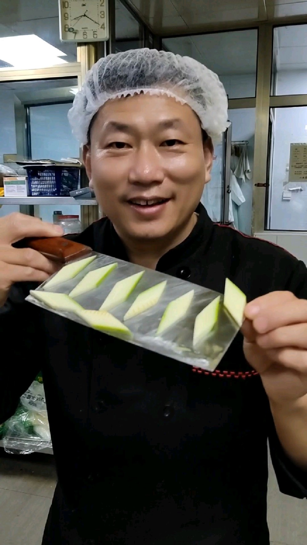 西葫芦怎么切菱形片