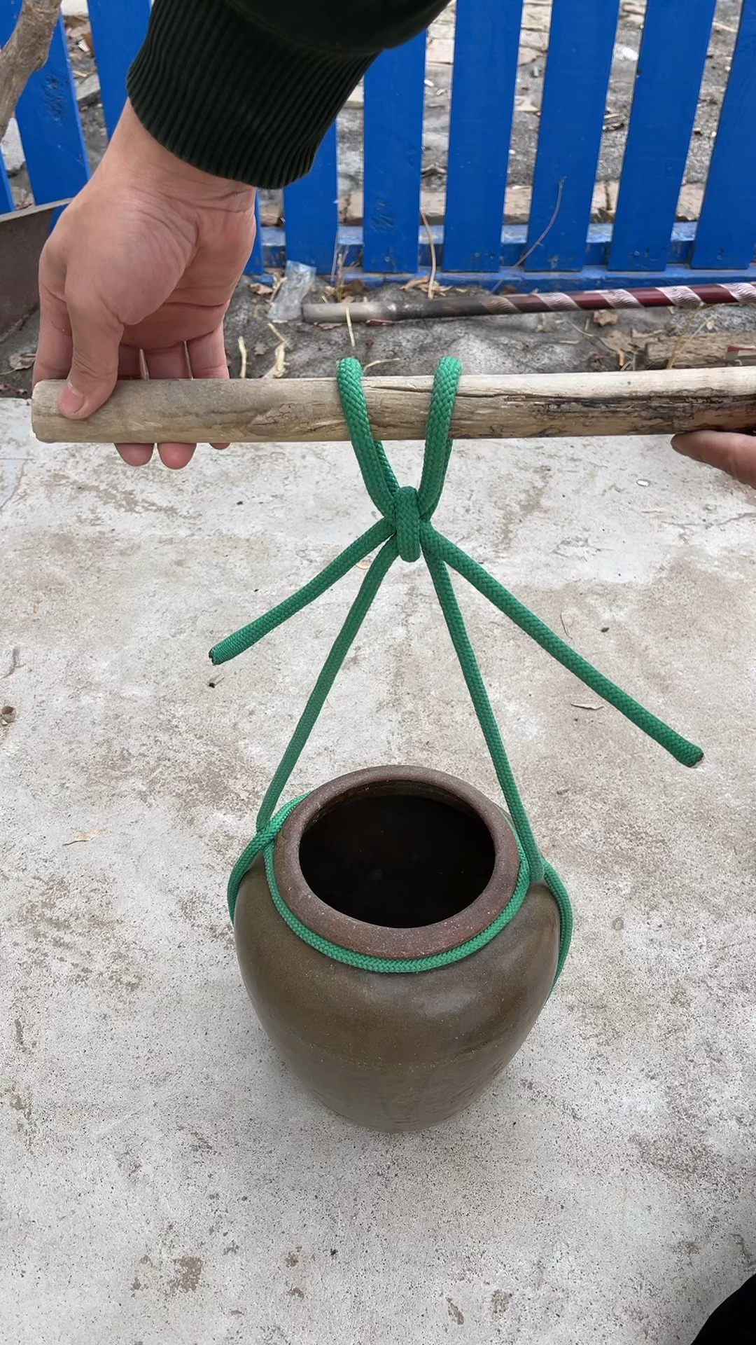 组合式抬缸扣的打结方法教学