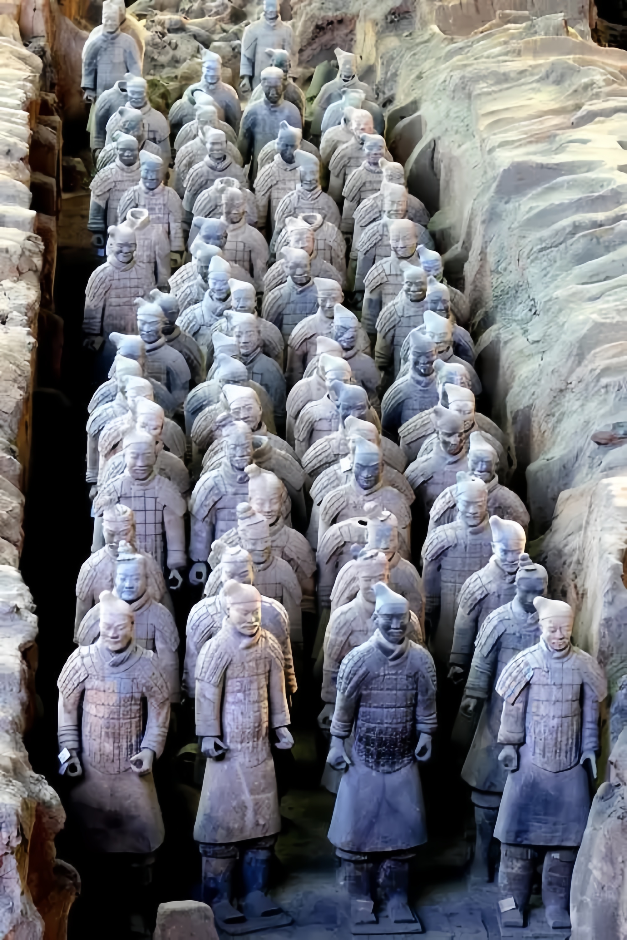 他命令手下与普通工匠所建造的兵马俑,竟然会给如今生活在这片古老