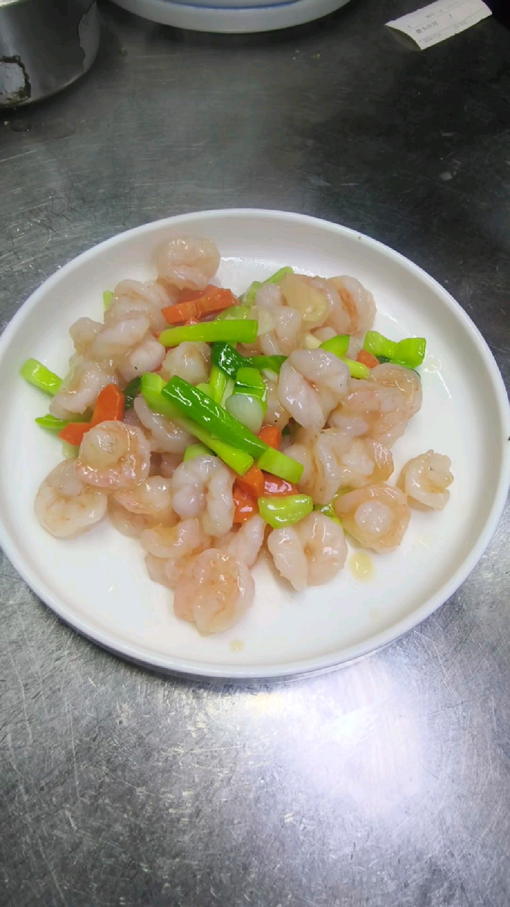 好吃清甜的清炒虾仁