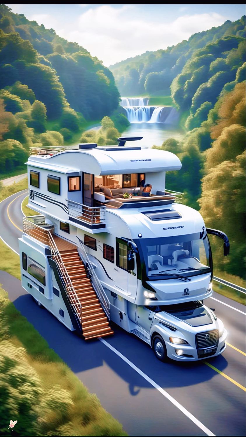 移动的别墅房车,你们会喜欢吗?