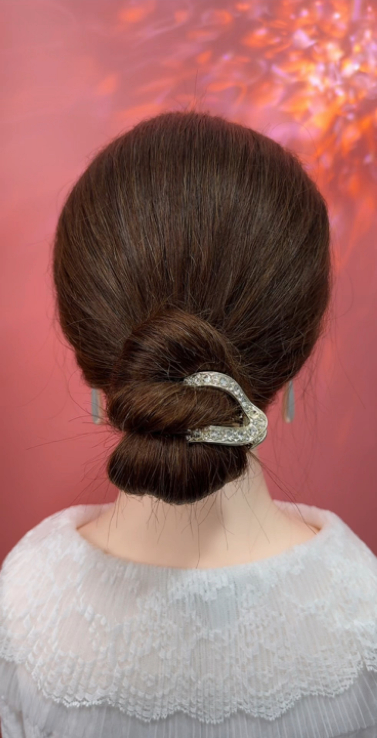 简单好学的贵气低盘发